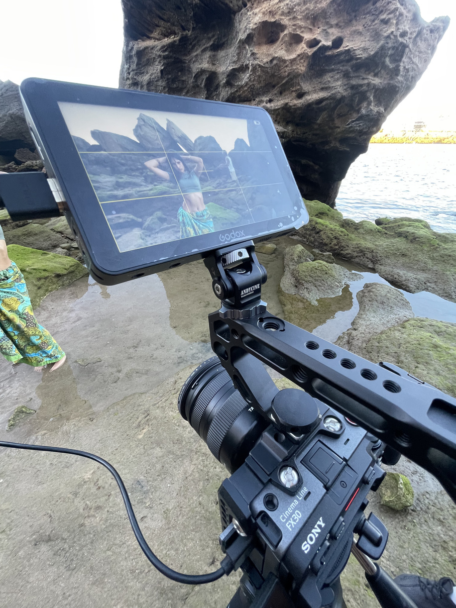 Rig caméra et moniteur